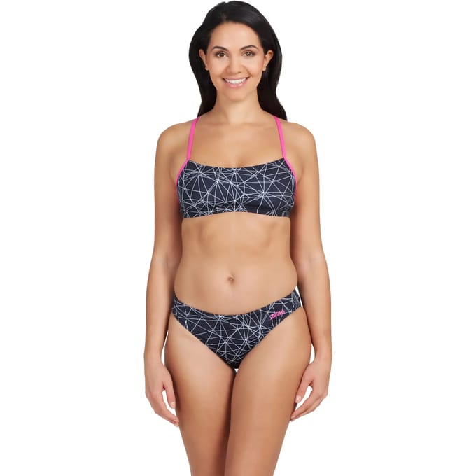 Zoggs Tri Back 2 Piece Zwempak Veelkleurig 34 Vrouw