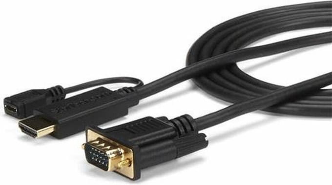 StarTech.com 91 cm HDMI-naar-VGA actieve converterkabel – HDMI-naar-VGA-adapter – 1920x1200 of 1080p