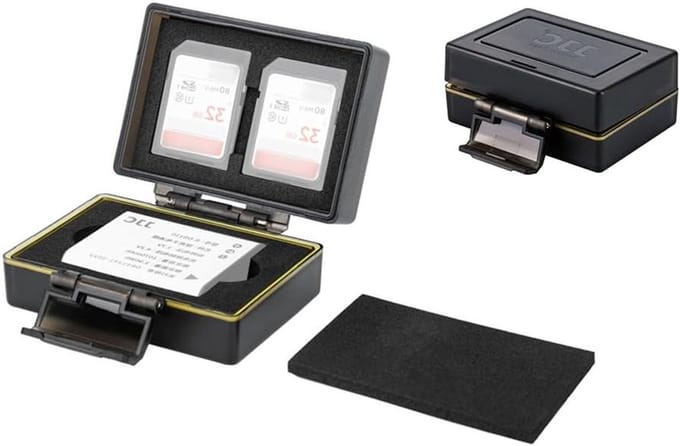 Dailygoods - Multifunctionele Camera-accu en SD-kaartcase