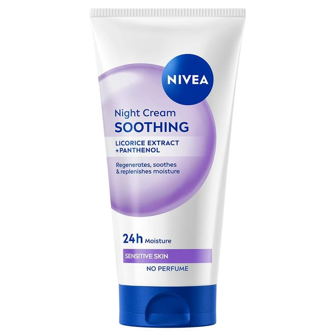 Nivea Soothing Night Cream Sensitive Skin 50 ml