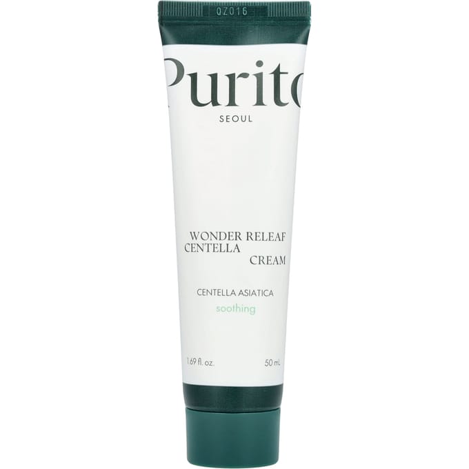 Purito, Crème Wonder Leaf Centella asiatica, 1,69 fl oz (50 ml) white