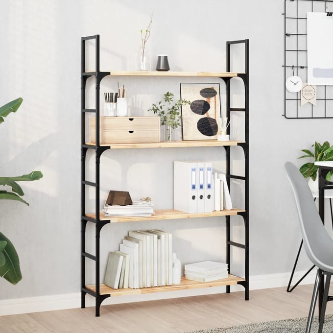 vidaXL - Wandschap - zwevend - 80x20x2 - cm - onbehandeld - massief - acaciahout