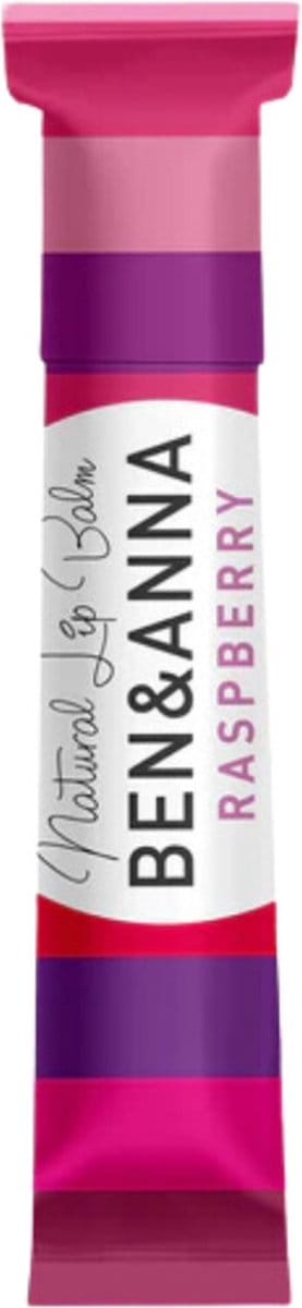 Ben & Anna Lippenbalsem Raspberry