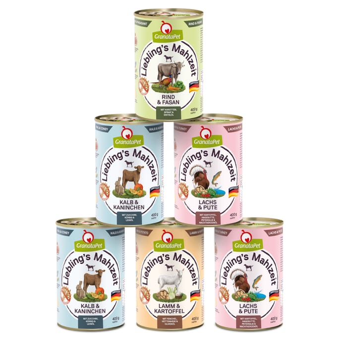 12x400g GranataPet Lievelings Maaltijd Hondenvoer
