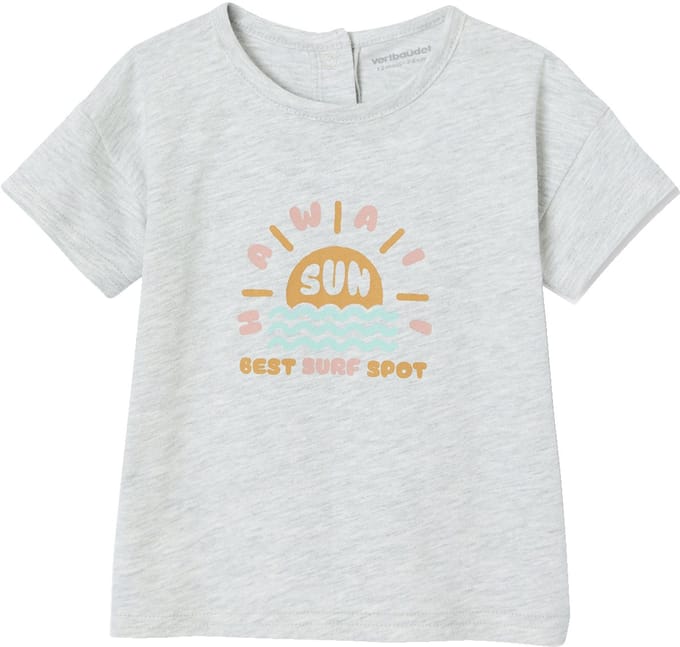 Vertbaudet T-shirt met Hawai-print voor baby