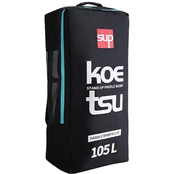 Reistas voor opblaasbare paddleboard SUP Stand Up Board Draagtas Schouder 105L black