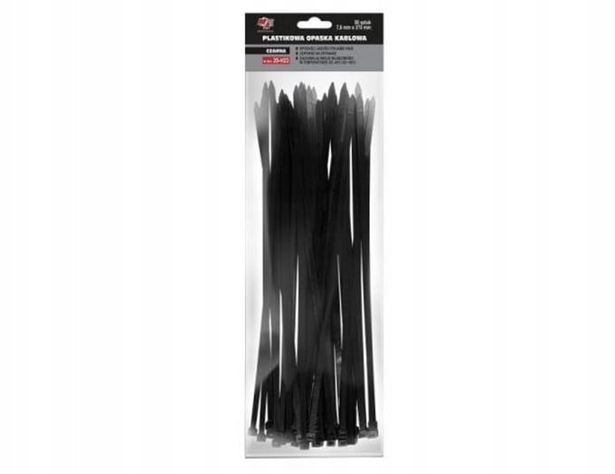MA Professionele kabelbinders Zwart 7,6mm x 370mm - 50 stuks