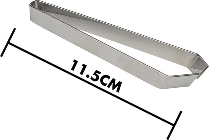Jumada's RVS Visgraat pincet: Verwijder Visgraat met Eenvoud! - circa 12cm