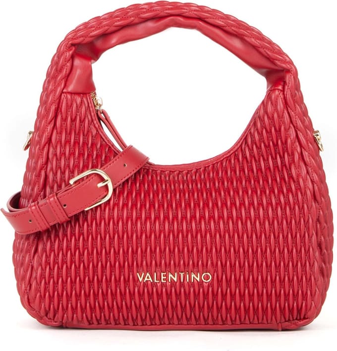 VALENTINO Schoudertas Frequency Re Hobo Bag Rosso Scuro Donkerrood