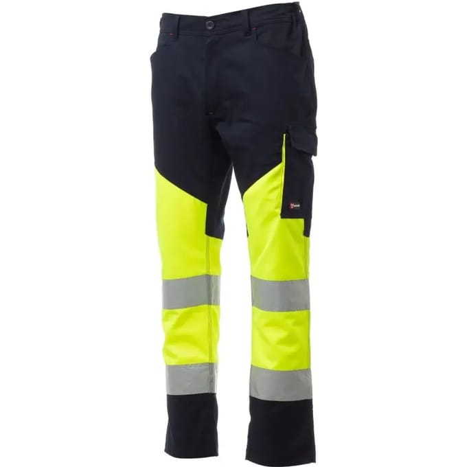 Payper Working Summer - fluorescent yellow/navy blue - 3XL