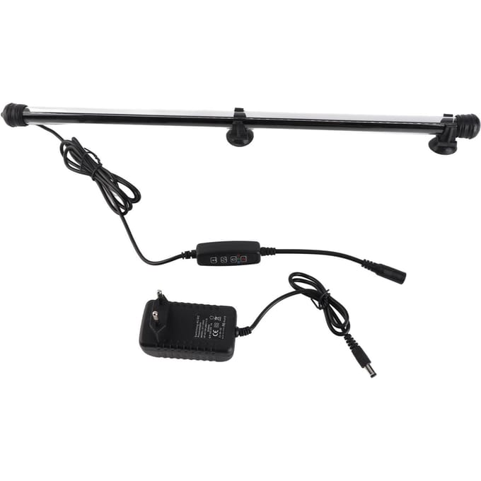 Éclairage d'Aquarium Étanche pour Poissons avec Lumière LED 3 Modes Graduable