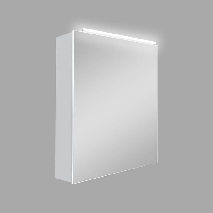 LED spiegelkast 50x60 cm met verlichting 4200K - Aluminium