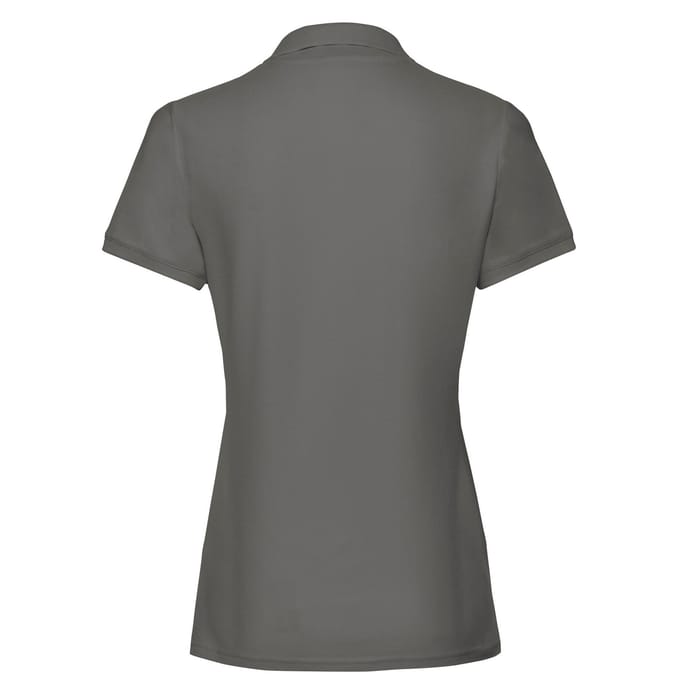 Fruit of the Loom Dames/Dames Premium Effen Poloshirt (Licht Grafiet)