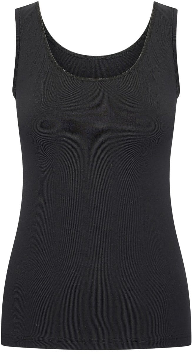 RJ Pure Color Dames Hemd Zwart M