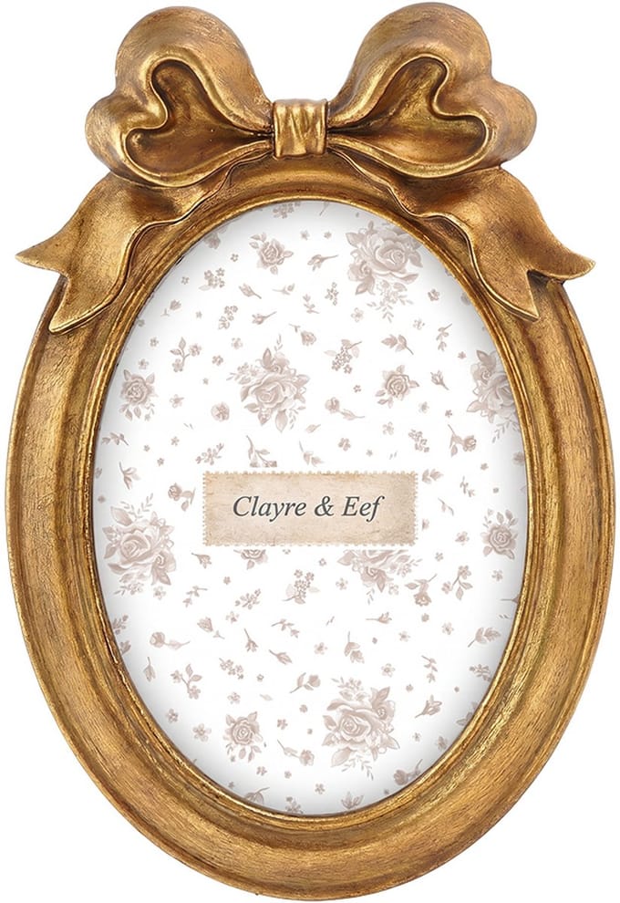 Clayre & Eef Fotolijst Goudkleurig Kunststof