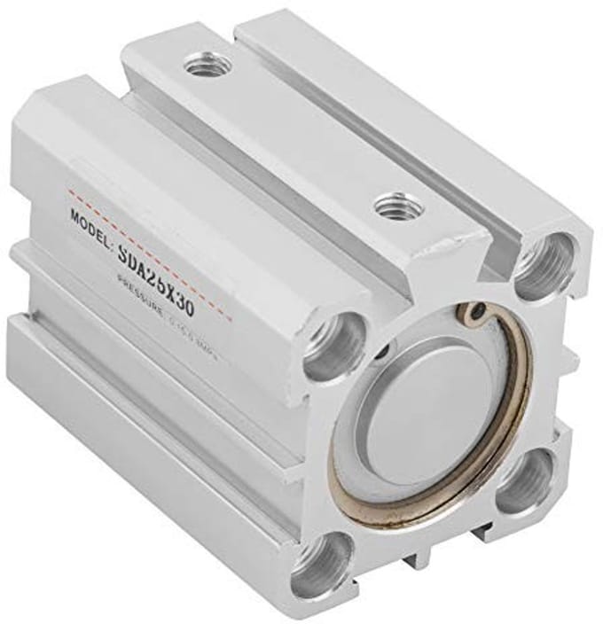 SDA 25x30 luchtcilinder - Compact aluminium, dubbele afdichtingsstructuur - Pneumatische cilinder met 25 mm ID 30 mm slag .
