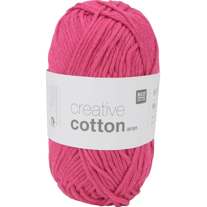Rico Design Creative Cotton aran - Flamingo