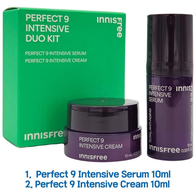 [INNISFREE] Perfect 9 Intensive Duo Kit 1 set (1 box) green