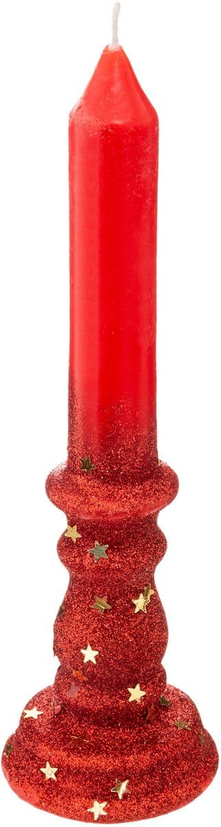 JJA - Rode kaars 20 cm kerstversiering
