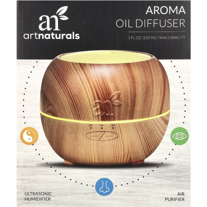 artnaturals, aroma olie diffuser, 1 diffuser beige