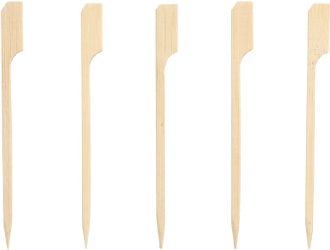16x 40 Fingerfood spiesjes pure 10 cm Golf