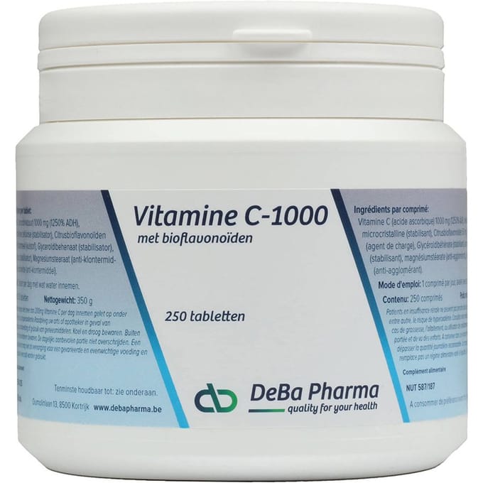 Vitamine C 1000 mg met Bioflavonoïden 250 Tabletten