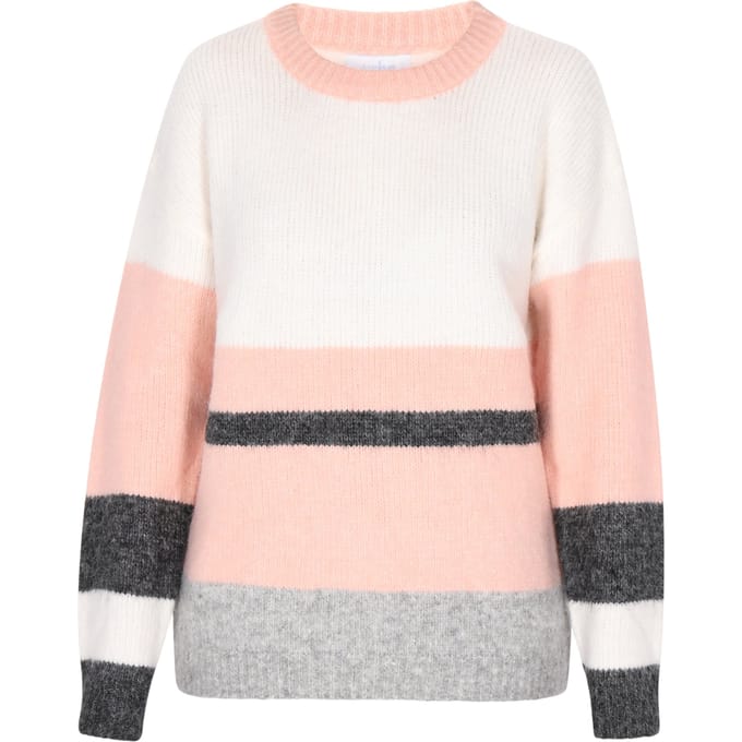 usha Jumper Dames Roze Veelkleurig