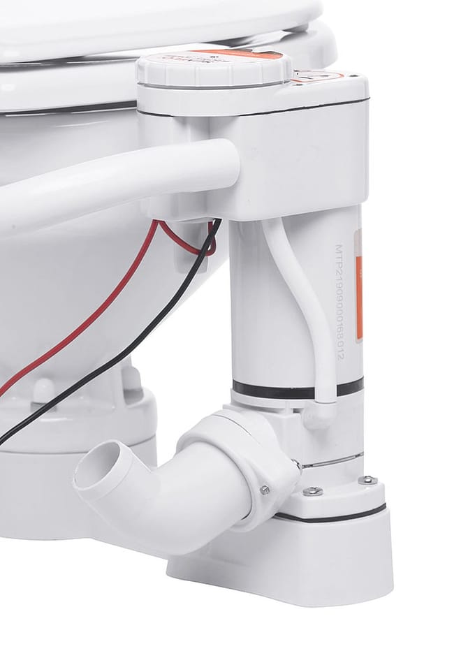 Ombouwset elektrisch toilet