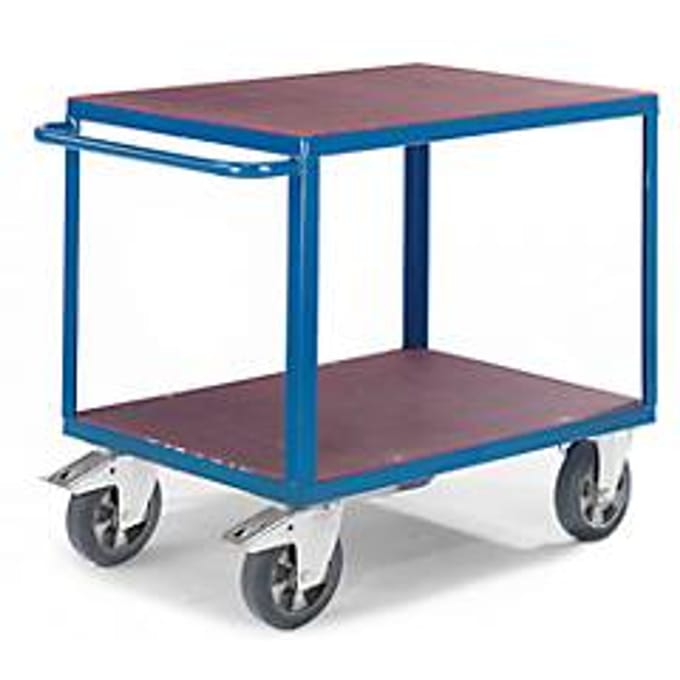 Montagewagen, 1000 x 700 mm, met rem