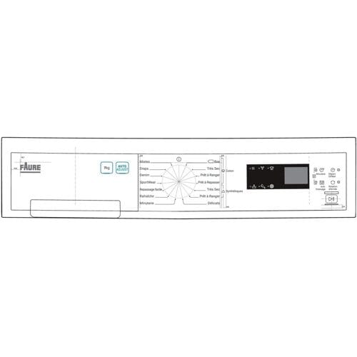 AEG controlepaneel, wit, Faure 140222926028