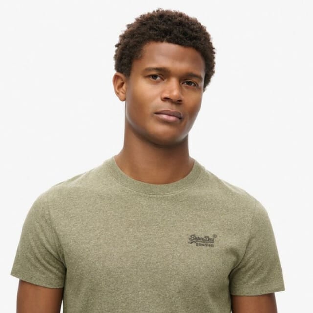 T-shirt van biologisch katoen Superdry Essential Logo