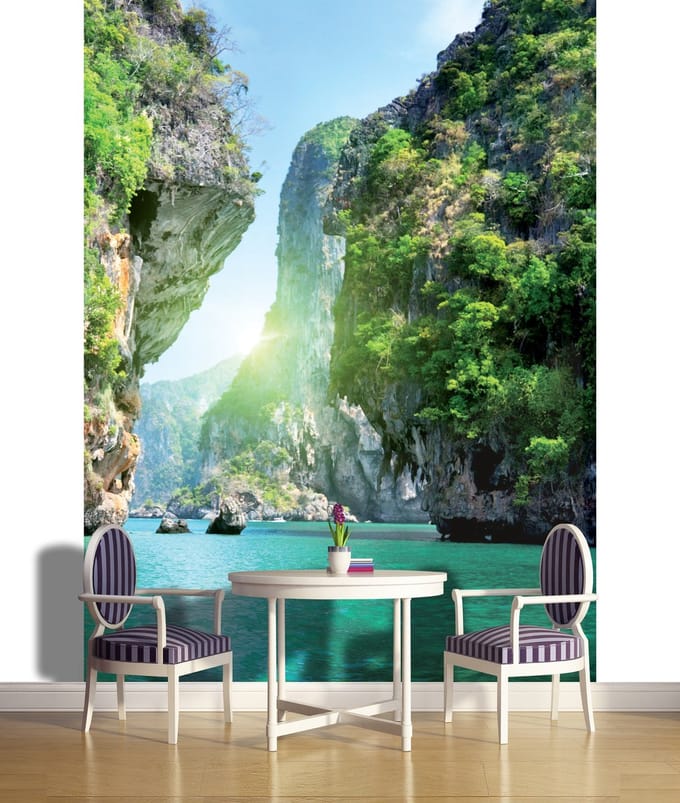 Lagoon Photo Wallcovering