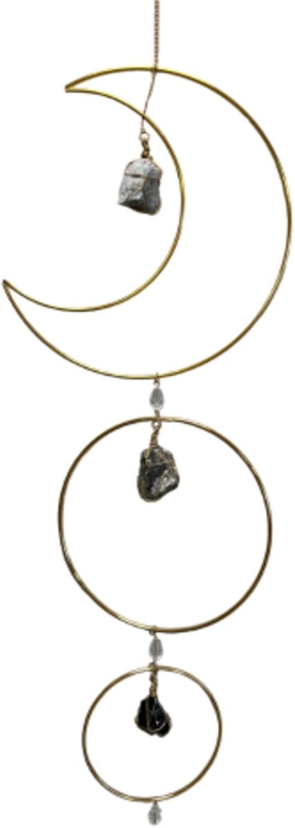 Suncatcher / raamhanger maan "Bescherming"