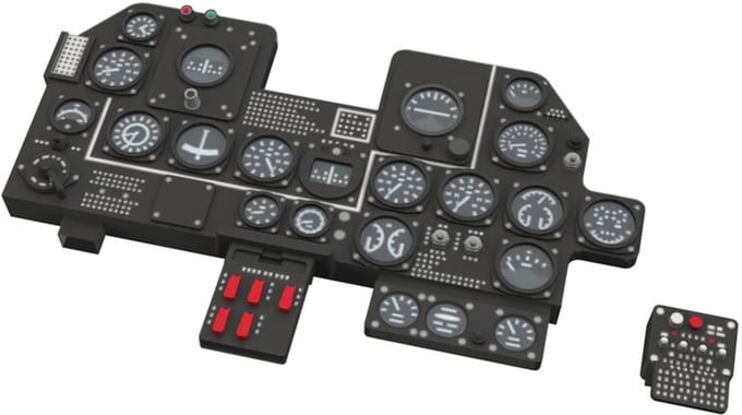 Eduard Modelbouwpakket - 644350 LÖÖKplus voor Republic P-47N Thunderbolt - Accessoires set - 1:48 - Modelbouw