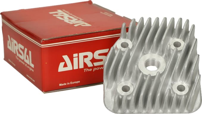 Airsal cilinderkop 47.6mm / 70cc T6 Minarelli horizontaal luchtgekoeld