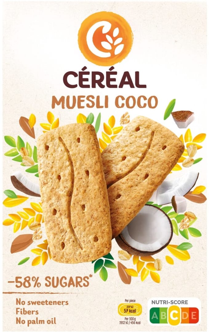 Céréal Muesli en Kokos Koeken - 200 gr