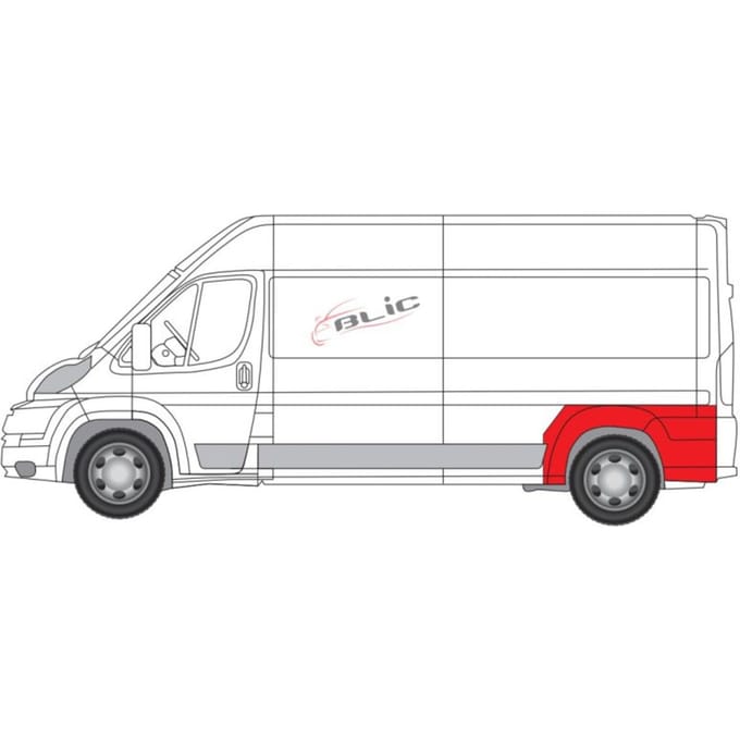 Wielkastbekleding, binnenspatbord BLIC 6504-03-2097593K