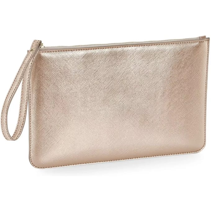 Boutique Accessory Pouch soft rose gold handtasje