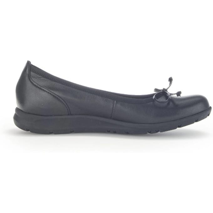 Gabor 24.171.27 - dames ballerina - Zwart - maat 41 (EU) 7.5 (UK)