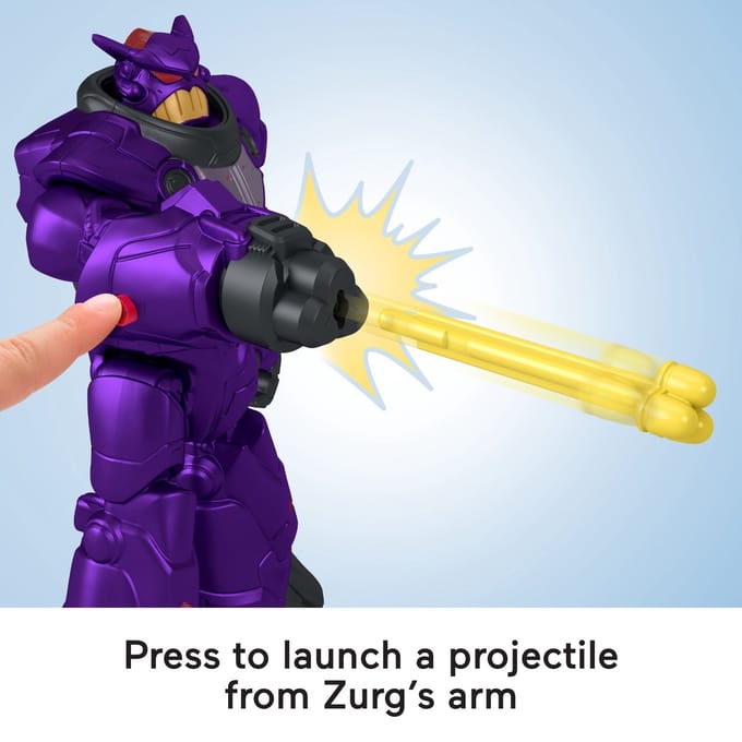 Disney Pixar Battle Blast Zurg with Buzz Lightyear - 7.5 cm