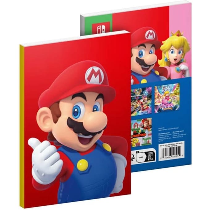 Super Mario-notitieboek 5 stuks