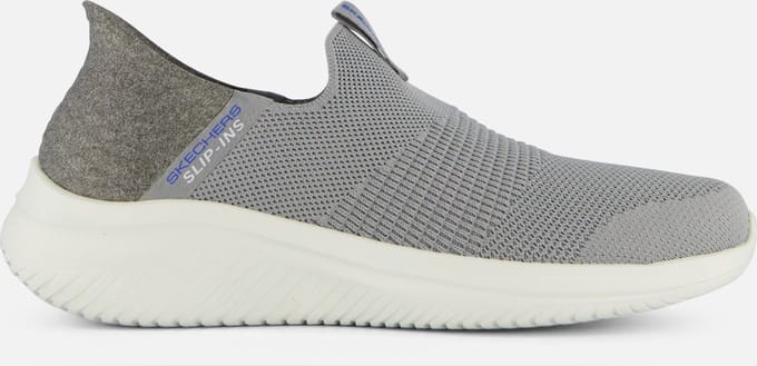 Skechers Ultra Flex 3.0 - Smooth Step Heren Instappers - Grijs - Maat 42