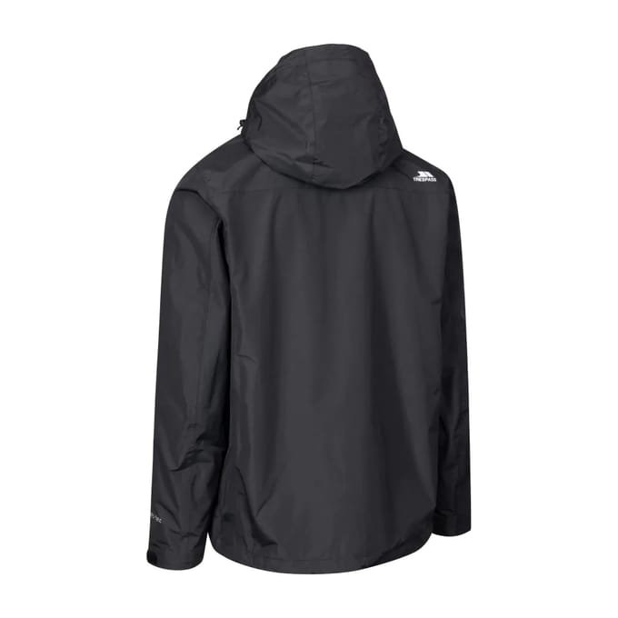 Trespass Heren Hinderclay TP75 Waterdichte jas (Zwart)