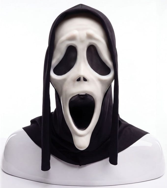 Ghost Face® Scream Masker Scary Movie 6 Geschrokken