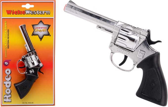 Wicke Klappertjespistool Rodeo - 100 schots revolver