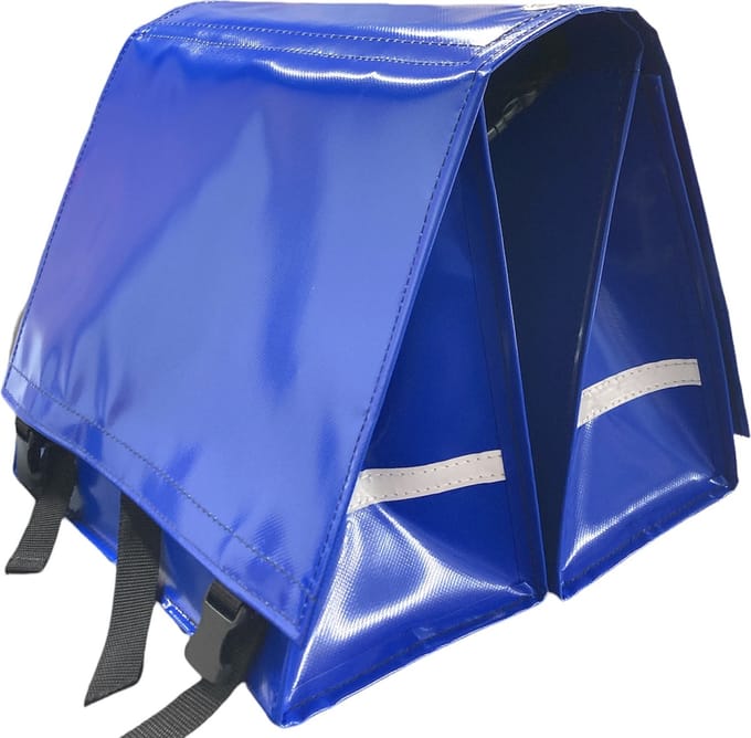 Du Baj large LUXE - Dubbele Fietstas - 45 l - Royal Blue