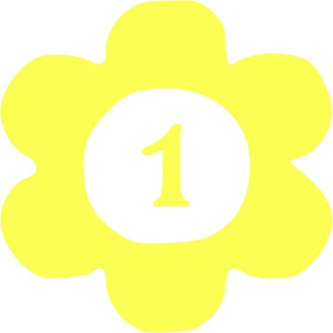 Containersticker Bloem
