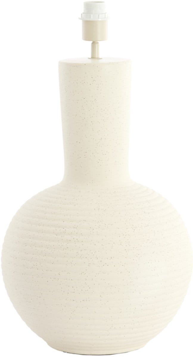 Light&living Lampvoet Ø34x62 cm ULLOA keramiek mat crème