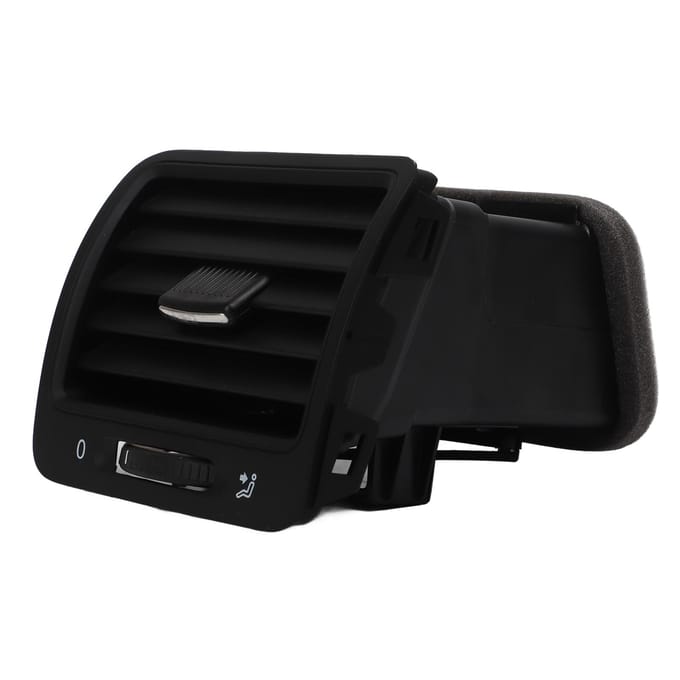 Sortie d'aération du tableau de bord avant pour climatisation, grille de tableau de bord pour R32 MK5 2004‑2009 Gauche black