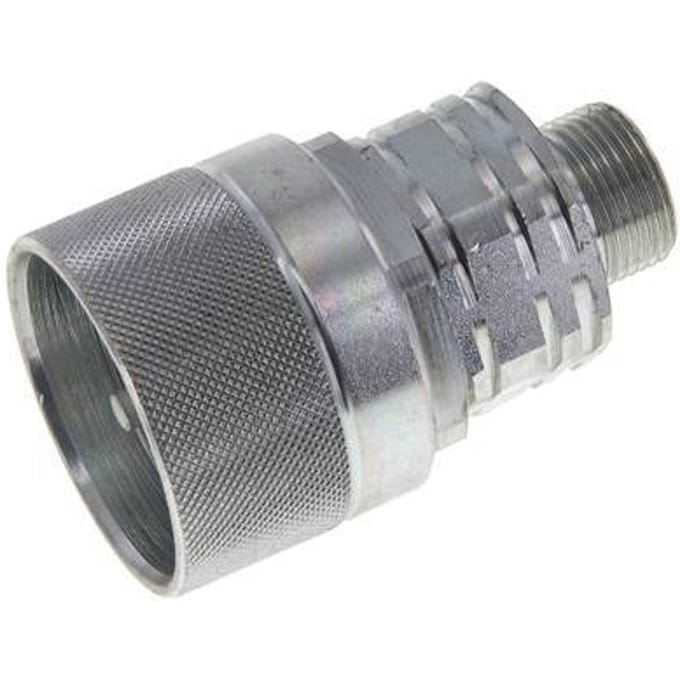 Stalen DN 20 Hydraulische Koppeling Insteeknippel 14 mm S Knelring ISO 14541/8434-1 D M42 x 2